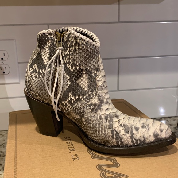 Allens Python Natural Boots